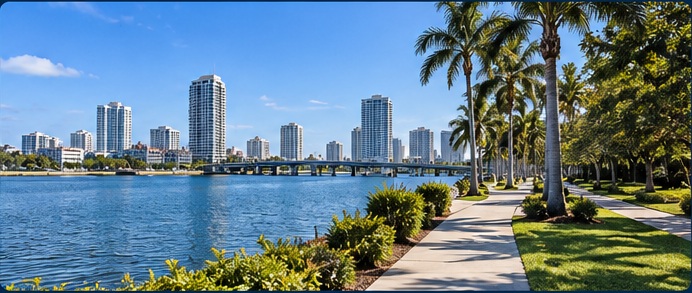 Florida residential market and community
